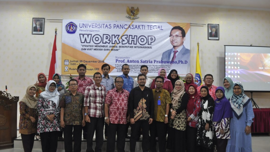 UPS TEGAL UPS TEGAL ADAKAN WORKSHOP MENULIS UNTUK MENUMBUHKAN LITERASI GLOBAL