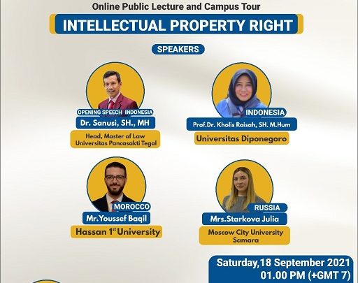 Online Public Lecture and Campus Tour Intellectual Property Right