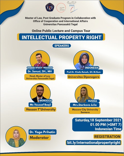 Online Public Lecture and Campus Tour Intellectual Property Right