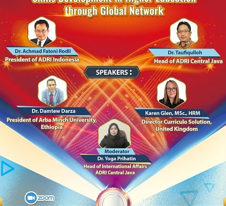 MoU Signing and Webinar Skills Development in Higher Education through Global Network